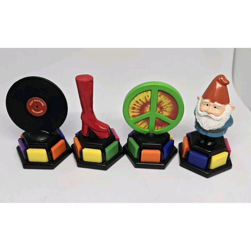 Trivial Pursuit Pop Culture 2 Game Board Replacement Movers Pieces Holders